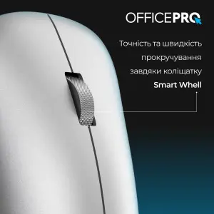 Мышь беспроводная OfficePro M225S Silent Click Silver UA