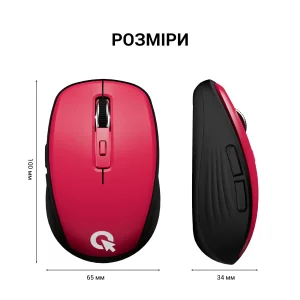 Мышь беспроводная OfficePro M267R Red UA