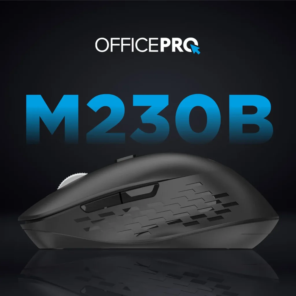 Мышь беспроводная OfficePro M230B Black UA