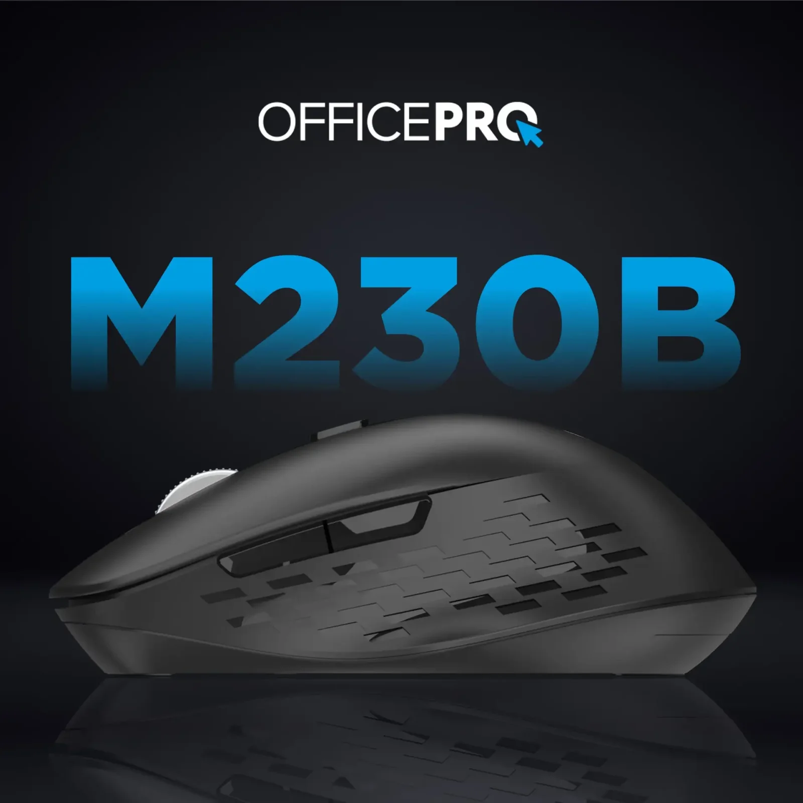 Мышь беспроводная OfficePro M230B Black UA