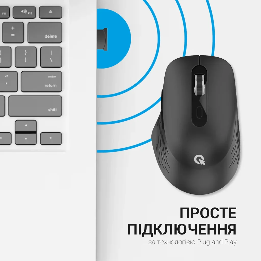 Мышь беспроводная OfficePro M230B Black UA