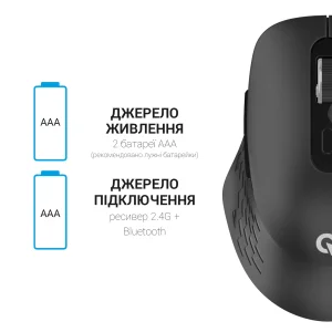 Мышь беспроводная OfficePro M230B Black UA