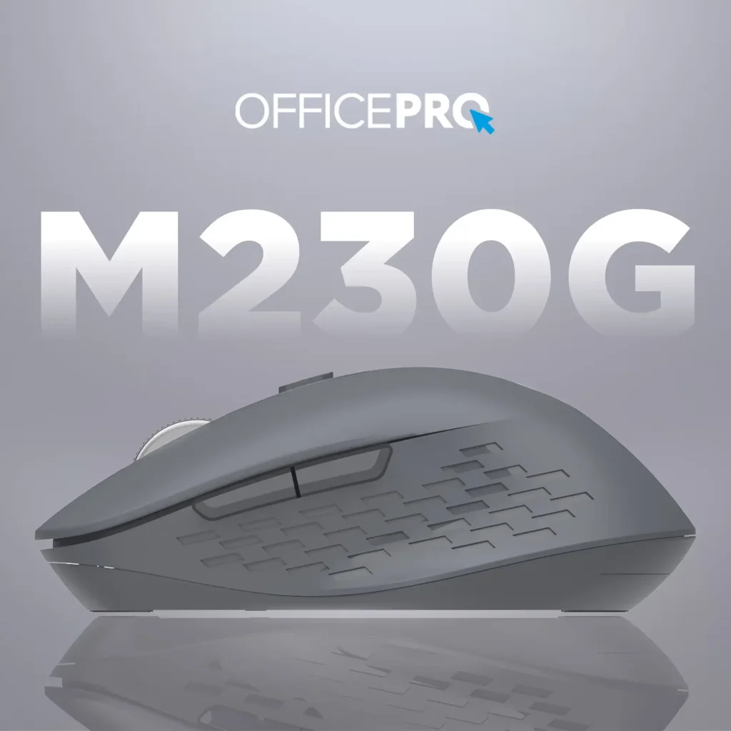 Миша бездротова OfficePro M230G Gray UA