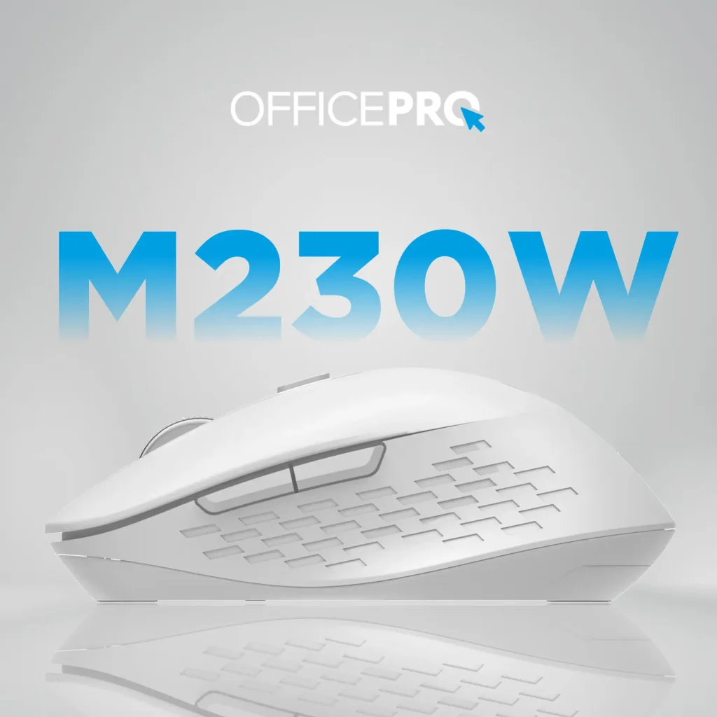 Миша бездротова OfficePro M230W White UA