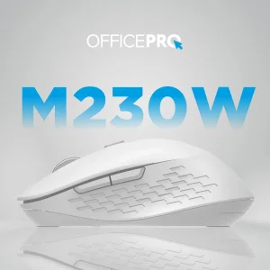 Миша бездротова OfficePro M230W White UA