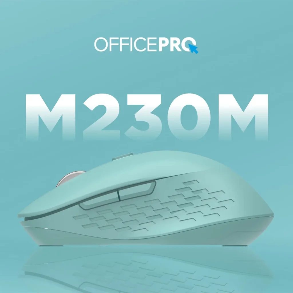 Мышь беспроводная OfficePro M230M Mint UA