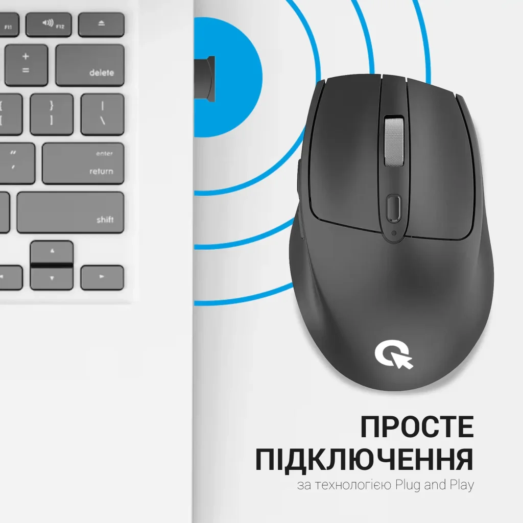 Миша бездротова OfficePro M315B Black UA
