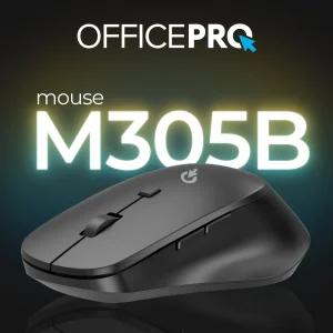 Мышь беспроводная OfficePro M305B Black UA