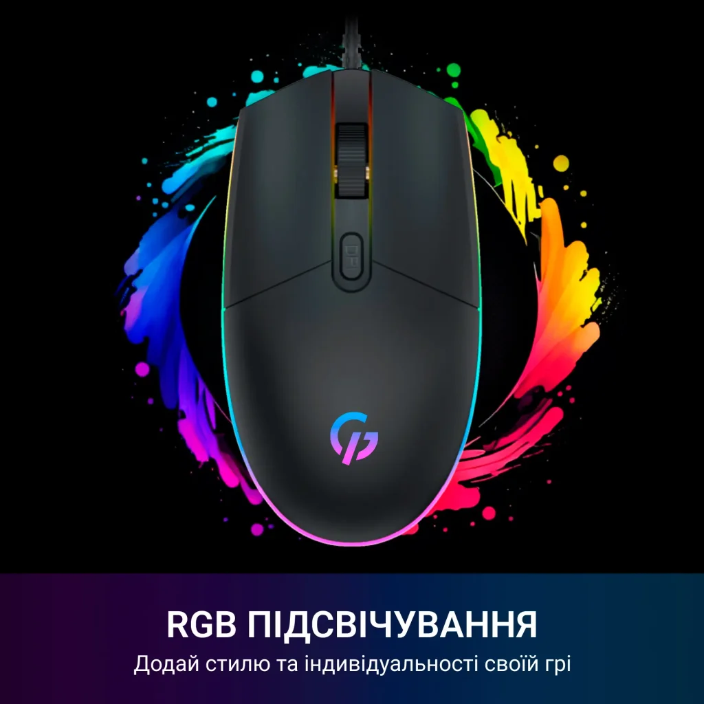 Миша GamePro GM152 Black UA