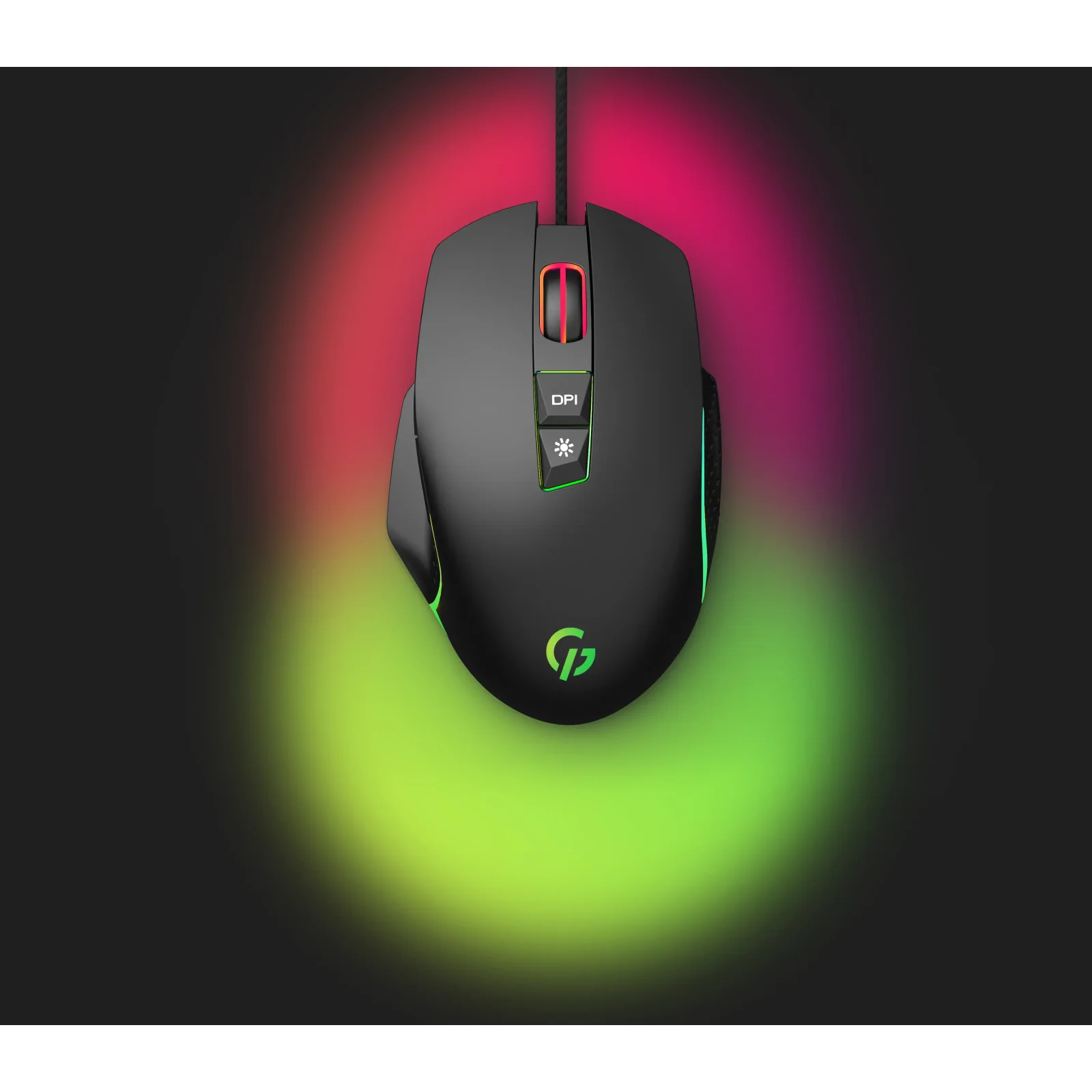 Миша GamePro Nitro GM365 Black UA