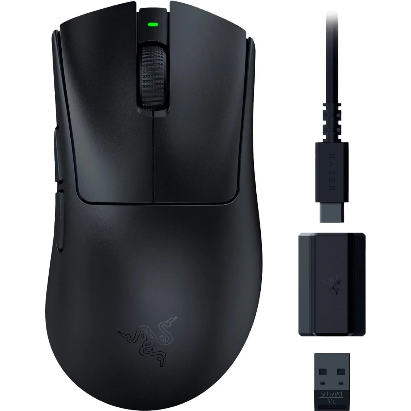 Мышь беспроводная Razer DeathAdder V3 Hyperspeed Black (RZ01-05140100-R3G1) UA