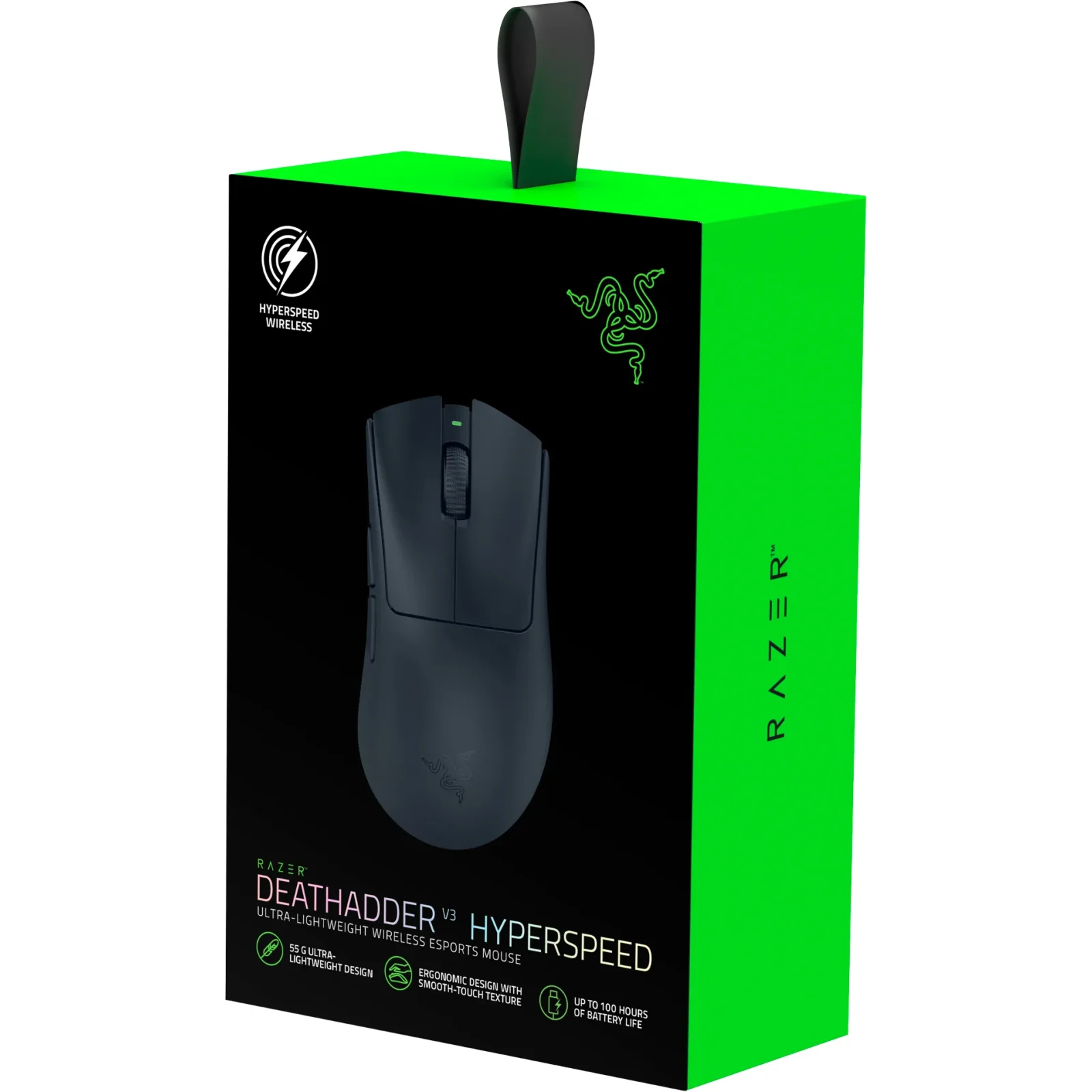 Мышь беспроводная Razer DeathAdder V3 Hyperspeed Black (RZ01-05140100-R3G1) UA