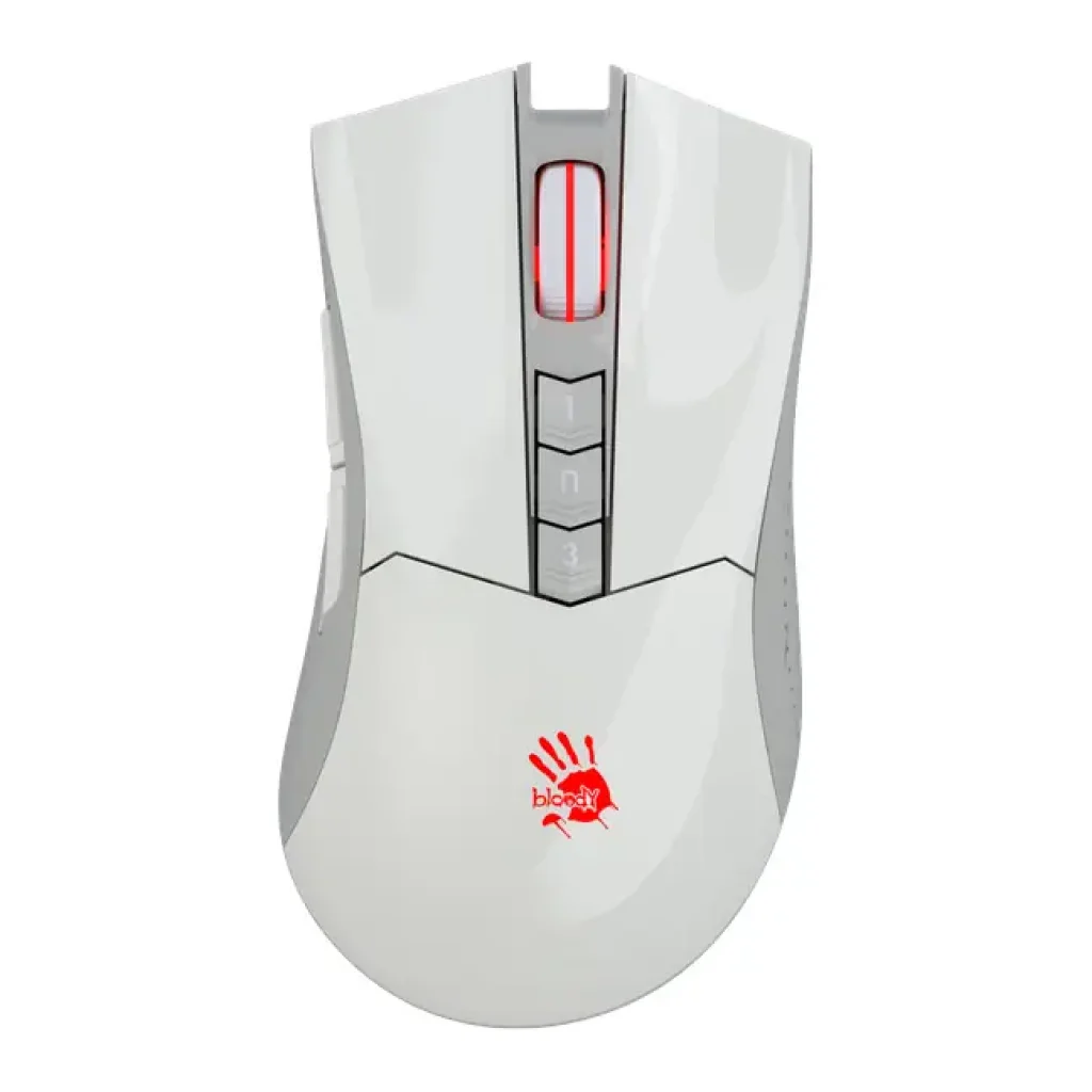 Мышь A4Tech Bloody R90 Plus Greyish White USB UA