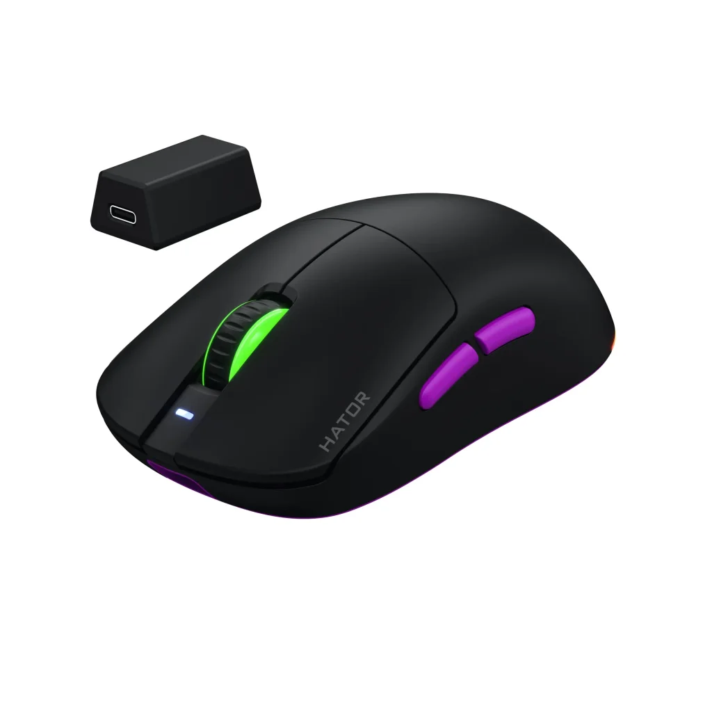 Миша бездротова Hator Quasar 3 Ultra 8K Wireless Black (HTM770) UA