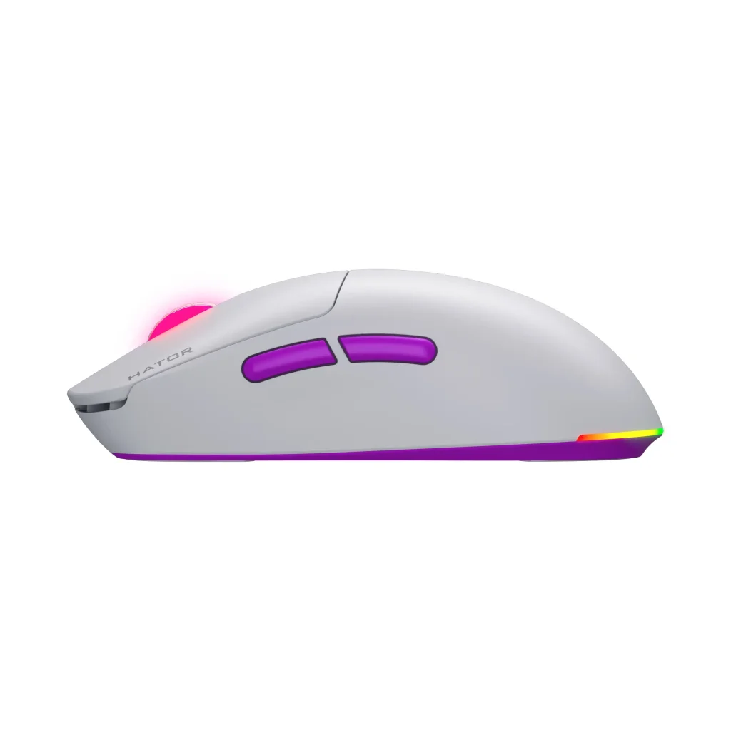 Мышь беспроводная Hator Quasar 3 Ultra 8K Wireless White (HTM771) UA