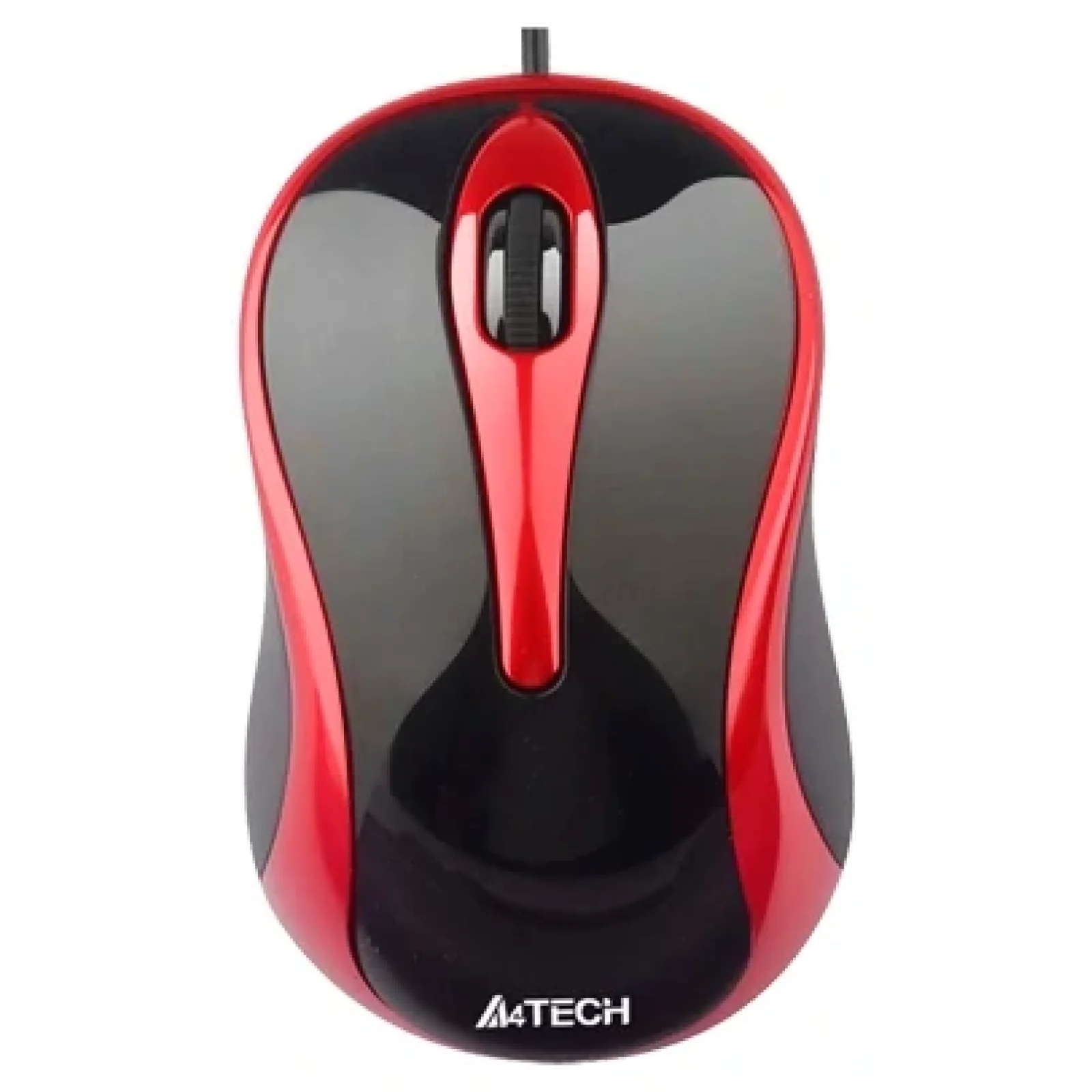 Миша A4Tech N-350-2 красно-чорна USB V-Track, N-350-2 (Red+Black) UA