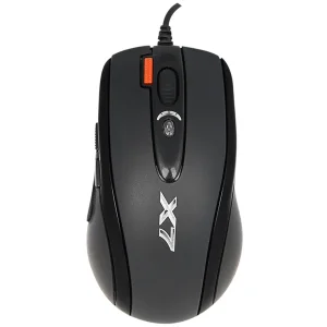 Миша A4Tech X-718BK Black USB, X-718BK USB (Black) UA
