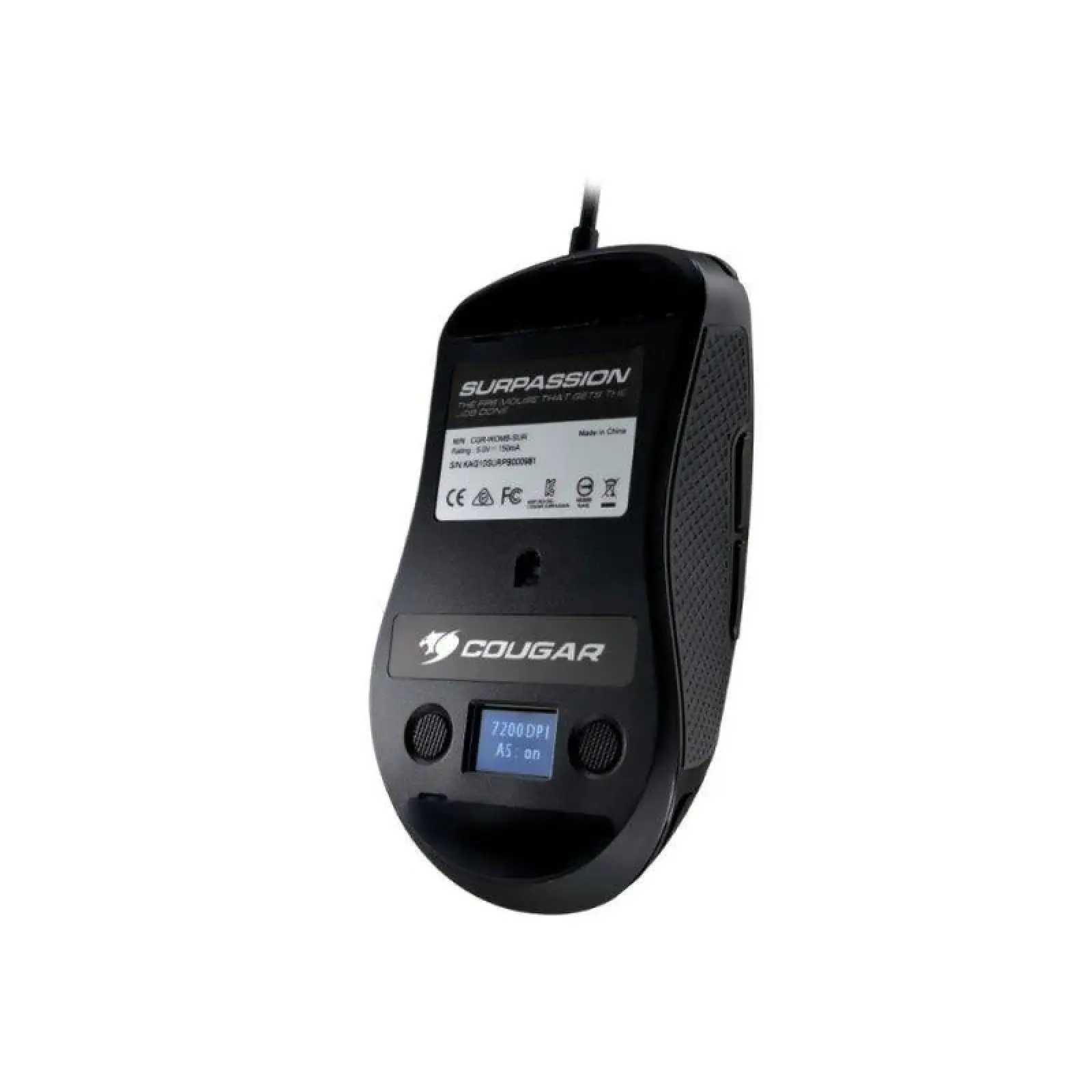 Миша Cougar Surpassion Black USB UA