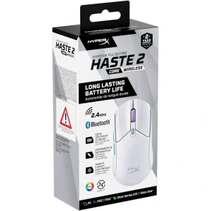 Миша бездротова HyperX Pulsefire Haste 2 Core Wireless White (8R2E7AA) UA