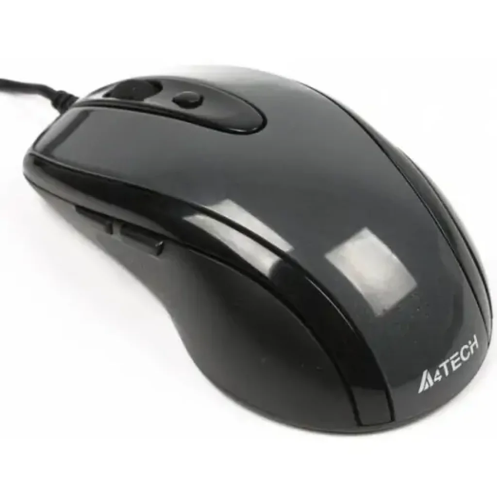 Мышь A4Tech N-708X Glossy Grey, N-708X (Glossy Grey) UA