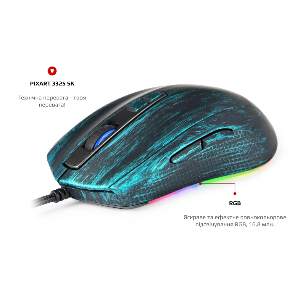 Миша Motospeed V60 Van Gogh Blue (mtv60van) UA