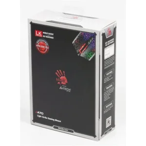 Мышь A4Tech A70A Bloody Crackle Black USB, A70A Bloody (Crackle) UA