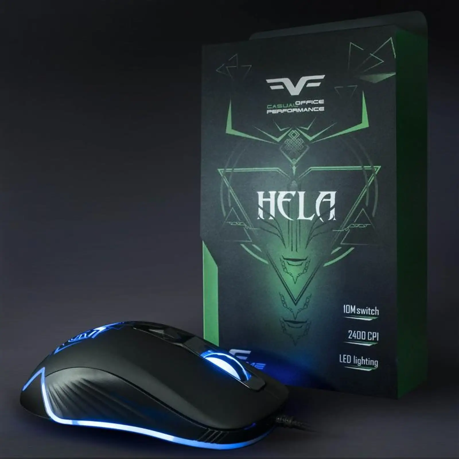 Игровая мышь Frime Hela Navy Blue, USB (FMC1841) UA