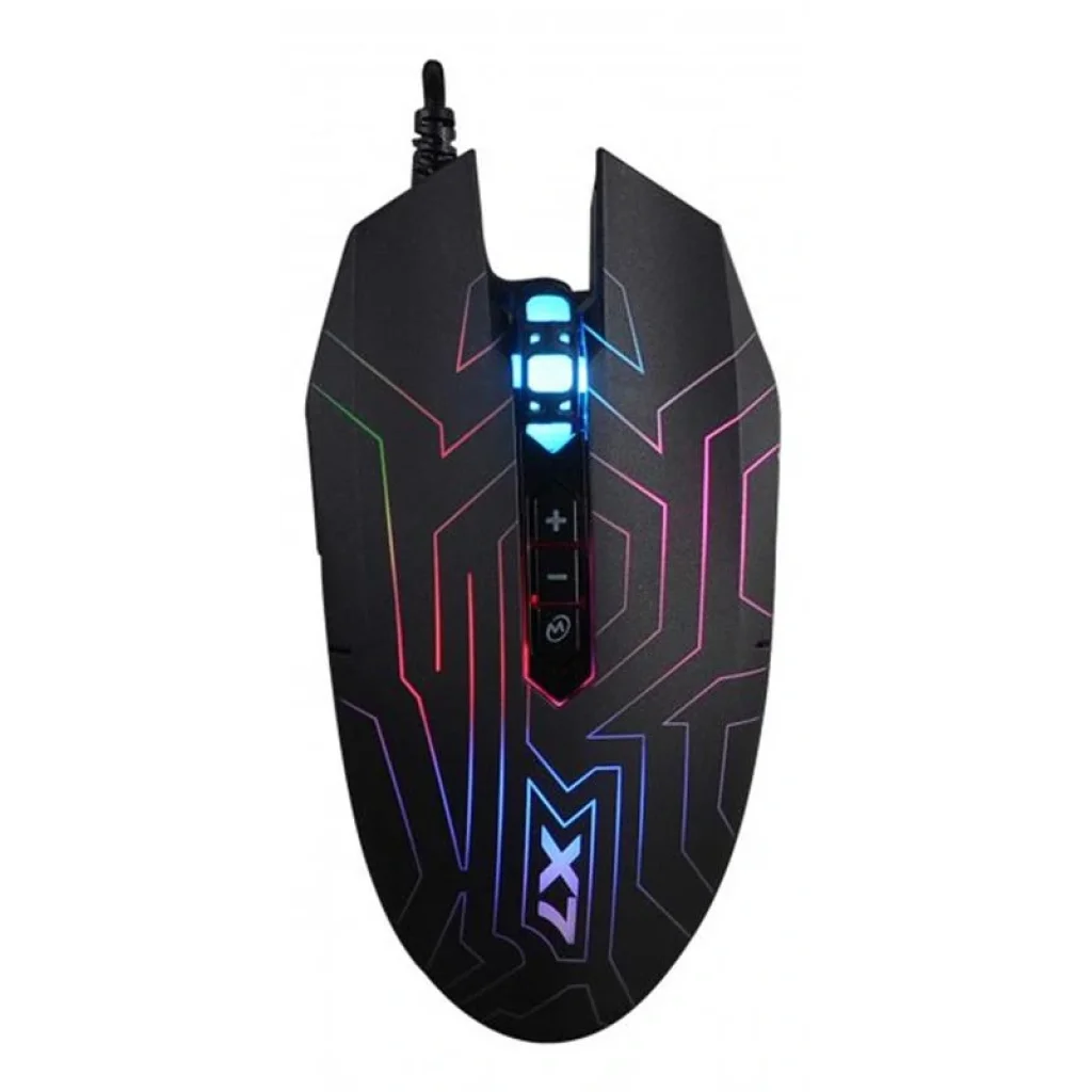 Мышь A4Tech X77 Oscar Neon Black USB, X77 (Black) UA