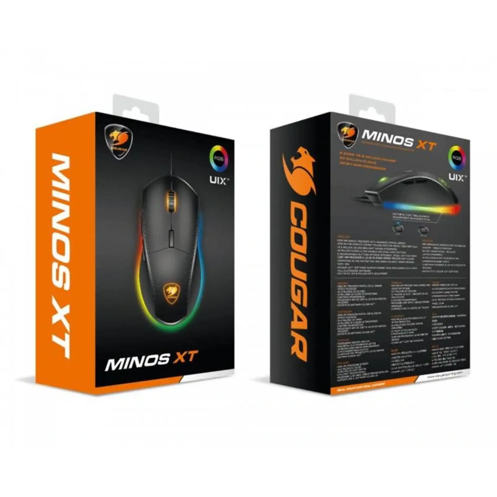 Миша Cougar Minos XT Black USB UA