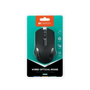 Мышь Canyon CNE-CMS02B Black USB UA