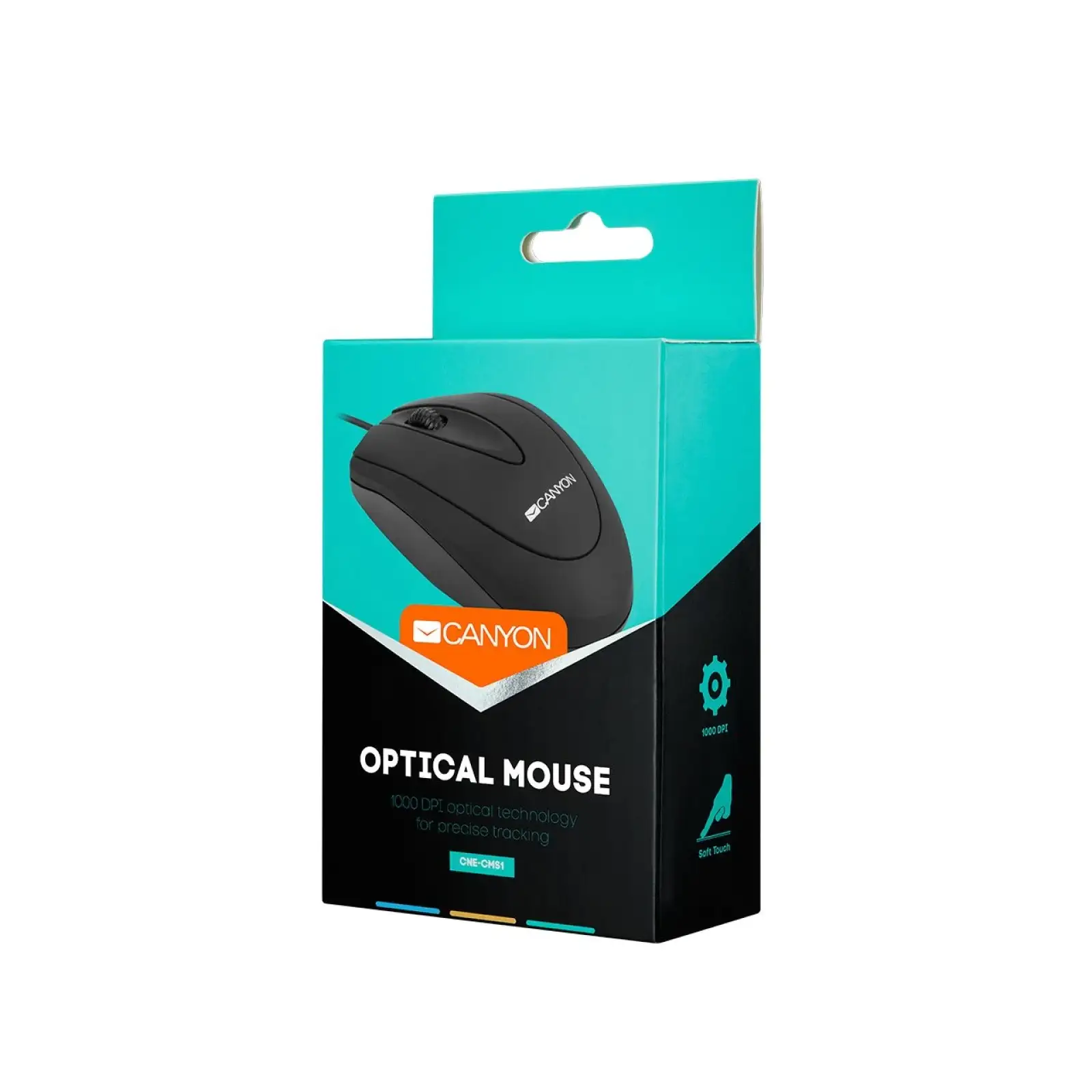 Мышь Canyon CNE-CMS1 Black USB UA
