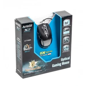 Мышь A4Tech X-710MK Black USB, X-710 MK USB (Black) UA