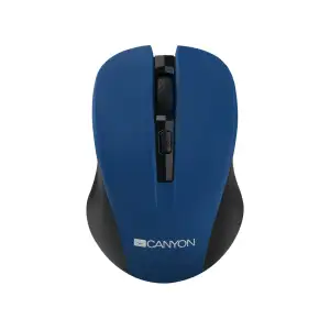 Мышь беспроводная Canyon CNE-CMSW1BL Blue USB UA