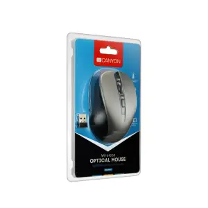 Миша бездротова Canyon CNE-CMSW1G Grey USB UA