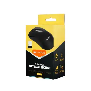 Мышь беспроводная Canyon CNE-CMSW2 Black USB UA