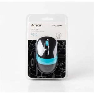 Мышь беспроводная A4Tech FG10 Black/Blue USB, FG10 (Blue) UA