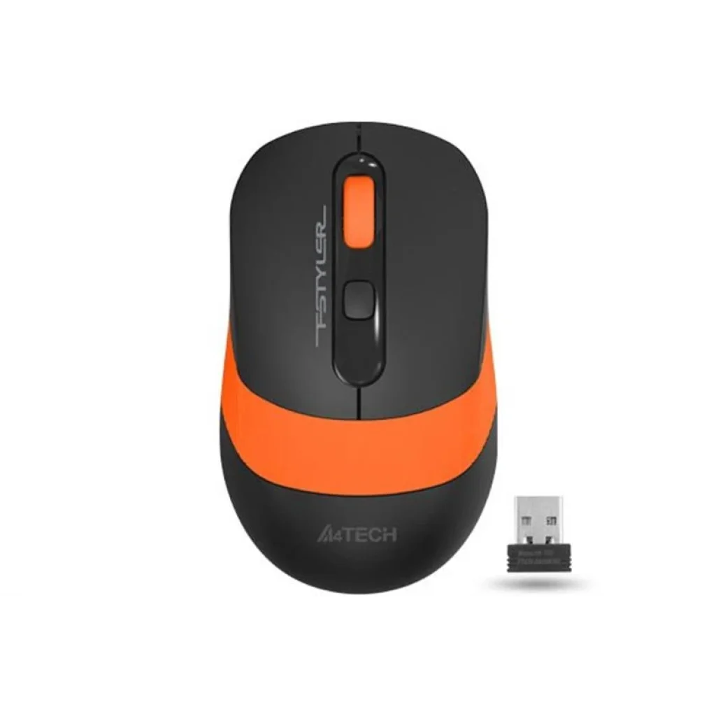 Мышь беспроводная A4Tech FG10 Black/Orange USB, FG10 (Orange) UA