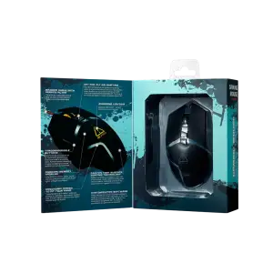 Миша Canyon Tantive CND-SGM4E Black/Orange USB UA