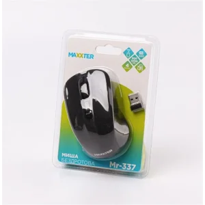 Мышь беспроводная Maxxter Mr-337 Black UA