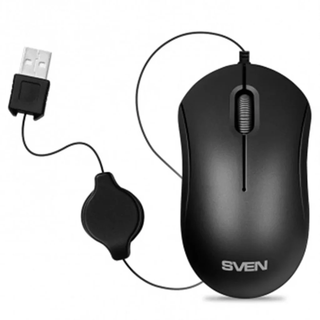 Миша Sven RX-60 Black USB, 00530092 UA
