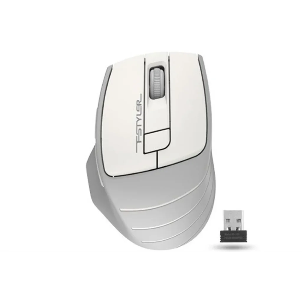 Миша бездротова A4Tech FG30 Grey/White USB, FG30 (Grey+White) UA