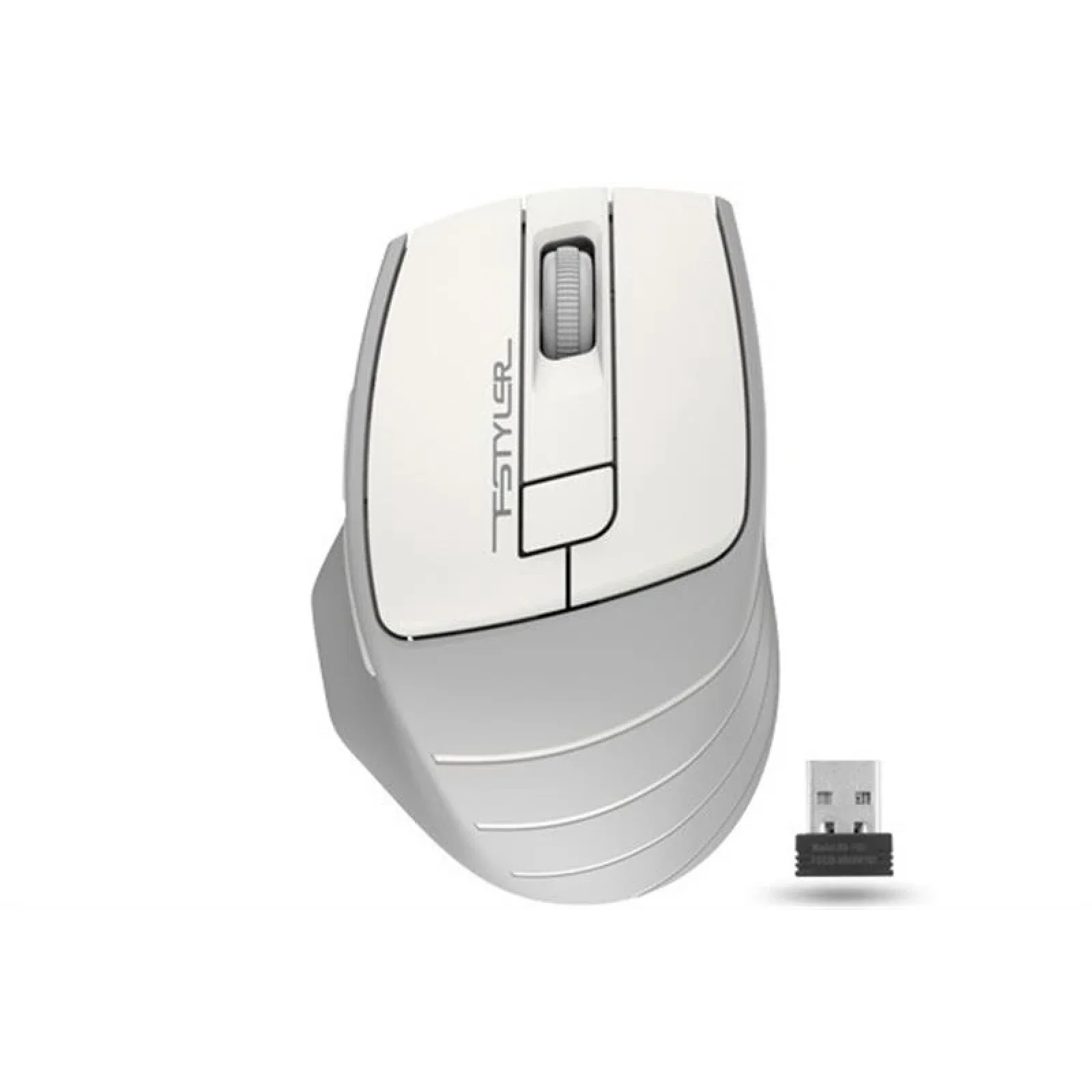 Миша бездротова A4Tech FG30 Grey/White USB, FG30 (Grey+White) UA
