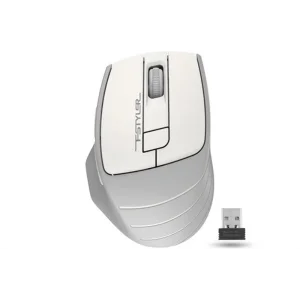Миша бездротова A4Tech FG30 Grey/White USB, FG30 (Grey+White) UA