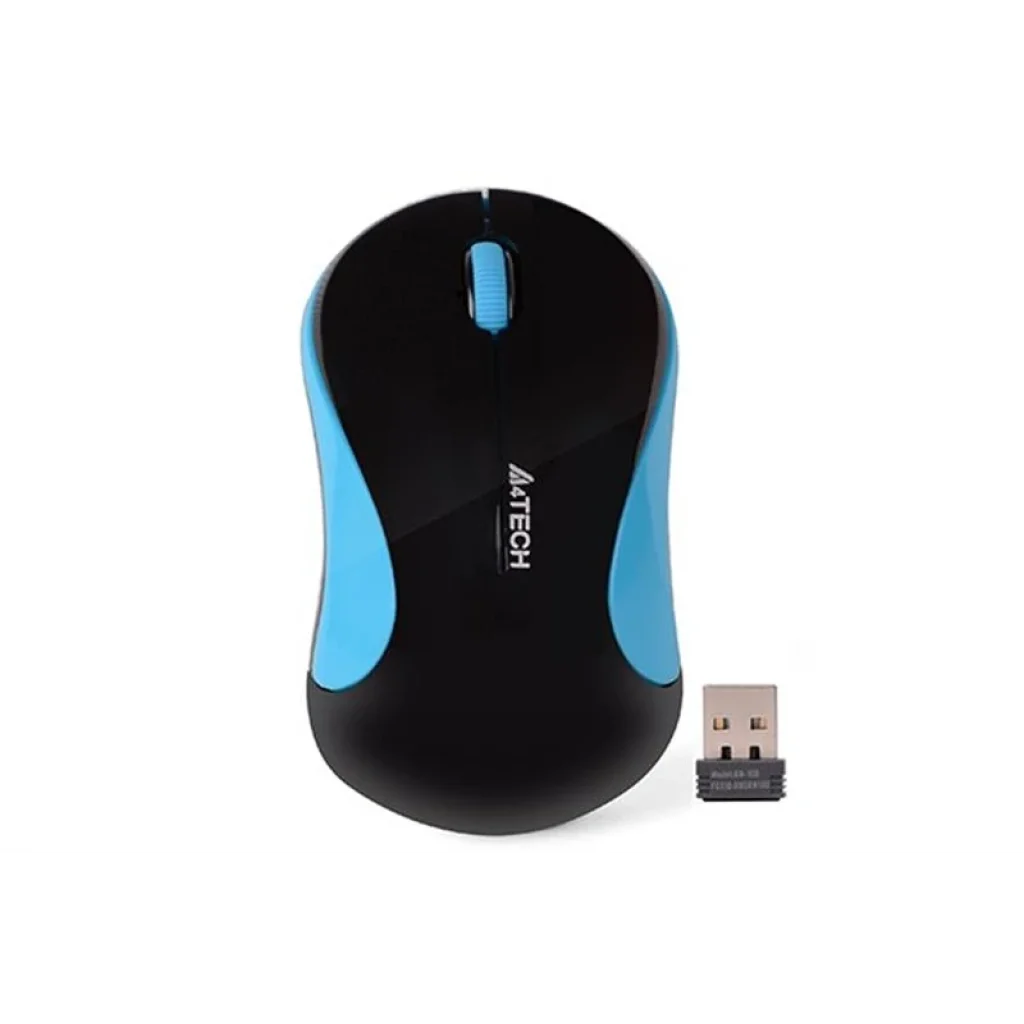 Миша бездротова A4Tech G3-270N Black/Blue USB V-Track, G3-270N (Black+Blue) UA
