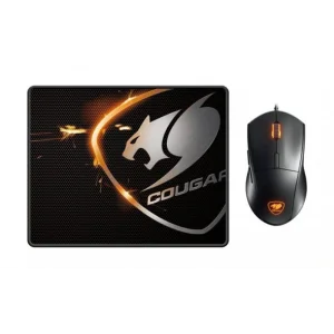 Миша Cougar Minos XC Black USB + килимок Speed XC UA