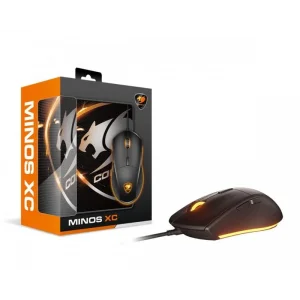 Миша Cougar Minos XC Black USB + килимок Speed XC UA