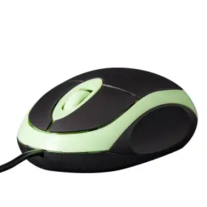 Мышь Frime FM-001BG Black/Green USB UA