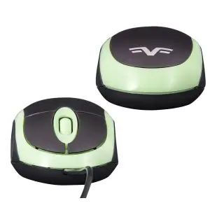Мышь Frime FM-001BG Black/Green USB UA