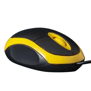 Мышь Frime FM-001BY Black/Yellow USB UA