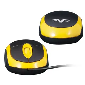 Мышь Frime FM-001BY Black/Yellow USB UA
